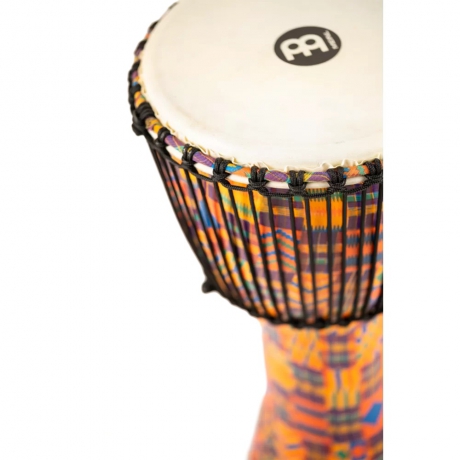 Meinl PADJ2-L-G Travel Series Large 12" Djembe (Kenyan Quilt)<br>Fotoğraf: 3/5