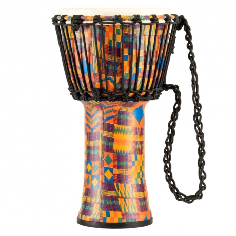Meinl PADJ2-S-G Travel Series Small 8" Djembe (Kenyan Quilt)<br>Fotoğraf: 2/5