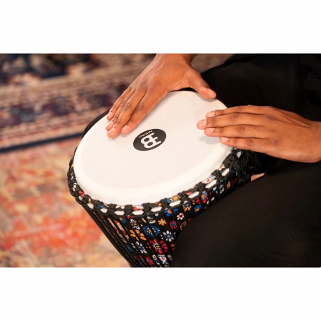Meinl PADJ7-L-F Travel Series 12" Djembe (Day Of The Dead Finish)<br>Fotoğraf: 7/10