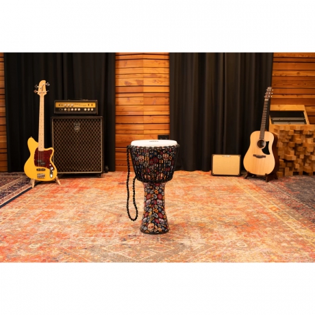 Meinl PADJ7-L-F Travel Series 12" Djembe (Day Of The Dead Finish)<br>Fotoğraf: 10/10