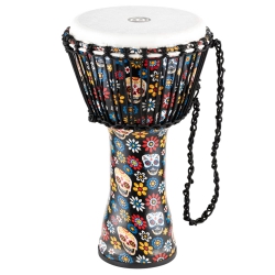 Meinl PADJ7-M-F Travel Series 10" Djembe (Day Of The Dead Finish)