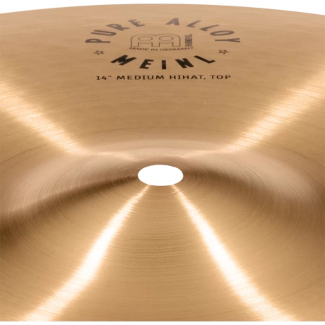 Meinl Pure Alloy Medium 14'' Hi Hat (Çift)<br>Fotoğraf: 4/10