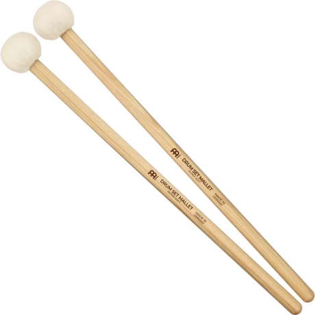 Meinl SB400 Super Soft Drum Set Mallet Stick & Brush (5A Hickory Handle)<br>Fotoğraf: 1/4