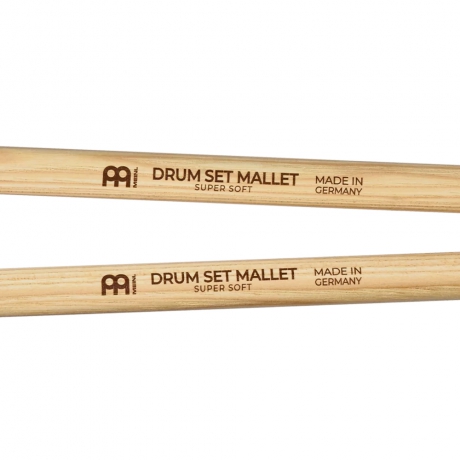 Meinl SB400 Super Soft Drum Set Mallet Stick & Brush (5A Hickory Handle)<br>Fotoğraf: 3/4
