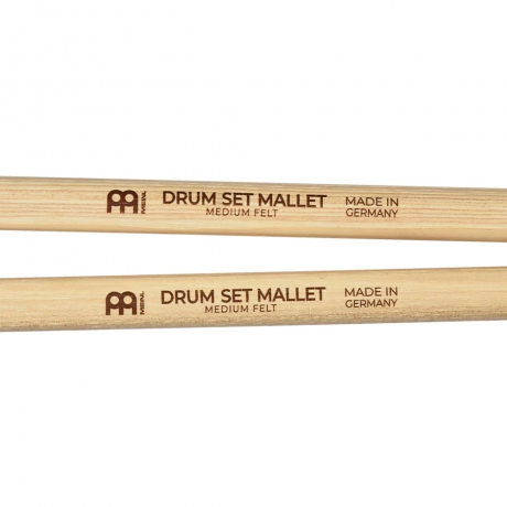 Meinl SB401 Drum Set Mallet Medium Felt Tip (5A Hickory Handle)<br>Fotoğraf: 3/4
