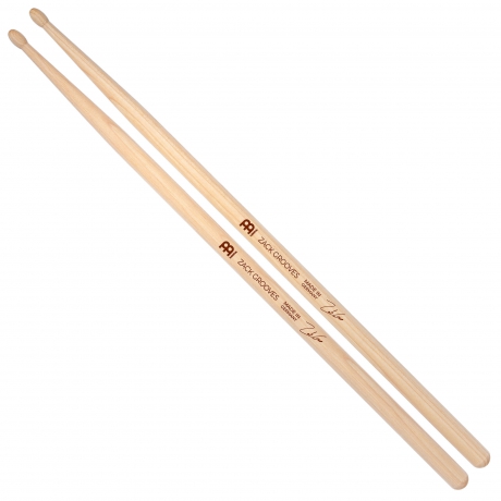 Meinl SB606 Hickory Zack Grooves Oval Wood Tip Baget<br>Fotoğraf: 1/5