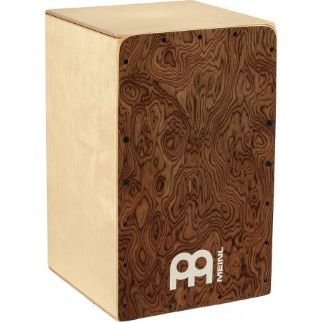 Meinl SC100BW Frontplate Snarecraft Cajon (Natural Burl)<br>Fotoğraf: 1/1