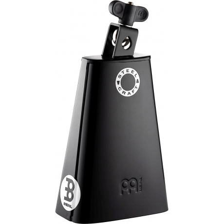 Meinl SCL70B-BK Steelcraft Line Classic Rock 7" Cowbell (Siyah)<br>Fotoğraf: 1/6