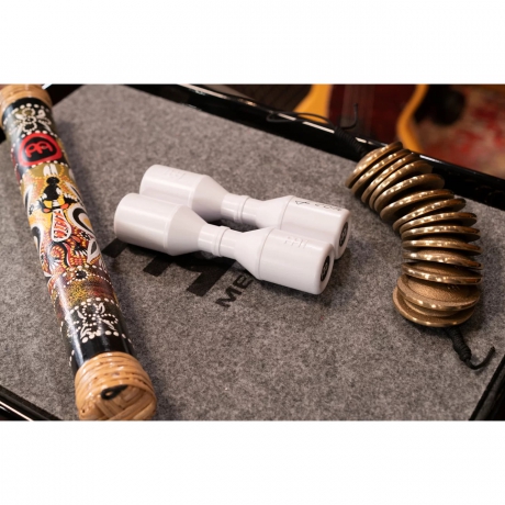 Meinl SH4WH Live Version White Double Shaker<br>Fotoğraf: 6/7