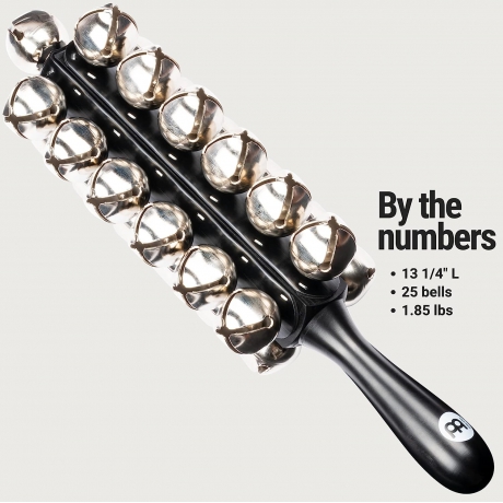 Meinl SLB25 Sleigh Bell (Siyah)<br>Fotoğraf: 2/6