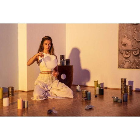 Meinl Sonic Energy 10" 432 Hz Kristal Singing Bowl (B4 – Taç Çakra)<br>Fotoğraf: 3/5