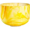 Meinl Sonic Energy 10" Marble Crystal Singing Bowl (E4, Yellow, 432 Hz, Solarplexus Chakra)<br>Fotoğraf: 1/4