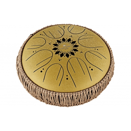 Meinl Sonic Energy 10" Medium Octave Steel Tongue Drum (C Major, 8 Notes, 432 Hz, Gold)<br>Fotoğraf: 2/6