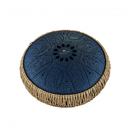 Meinl Sonic Energy 10" Medium Octave Steel Tongue Drum (C Minor, 8 Notes, 432 Hz, Navy Blue)<br>Fotoğraf: 1/8