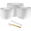 Meinl Sonic Energy 3-Parça Crystal Singing Bowl Set (A4 / F4 / C4, 432 Hz)<br>Fotoğraf: 1/3