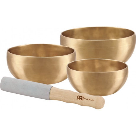 Meinl Sonic Energy 3-Parça Universal Series Singing Bowl Set (400/500/600 g)<br>Fotoğraf: 1/9