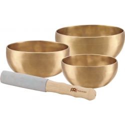 Meinl Sonic Energy 3-Parça Universal Series Singing Bowl Set (400/500/600 g)
