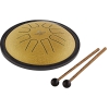 Meinl Sonic Energy 7" Small Steel Tongue Drum (C Minor, 8 Notes, 440 Hz, Gold)<br>Fotoğraf: 1/4