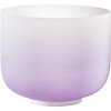Meinl Sonic Energy CSBC8B Crown Chakra 8'' Crystal Singing Bowl Note B4 (Color Frosted Purple)<br>Fotoğraf: 1/5