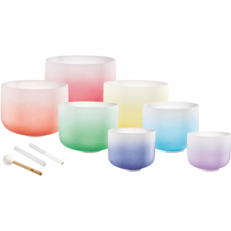 Meinl Sonic Energy CSBCSETCHA Crystal Singing Bowl 7 Parça Chakra