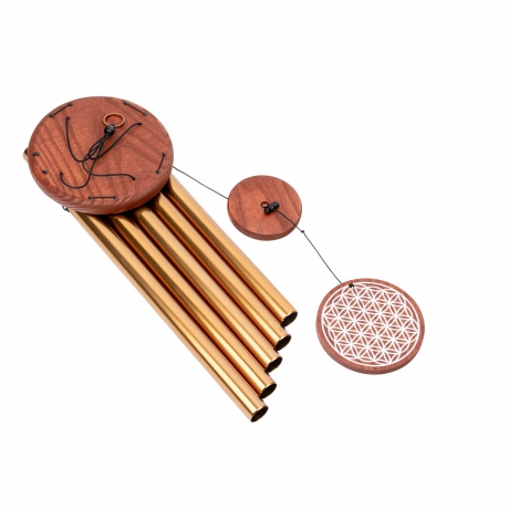 Meinl Sonic Energy Flower of Life Meditation Chime (36"/90 cm - 432 Hz - Bronz)<br>Fotoğraf: 2/3