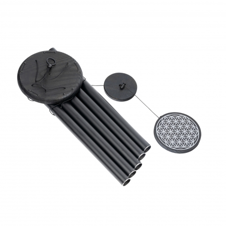 Meinl Sonic Energy Flower of Life Meditation Chime (36"/90 cm - 432 Hz - Siyah)<br>Fotoğraf: 2/3