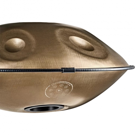 Meinl Sonic Energy HPSTL91 9 Note Re Majör Handpan (Steel Vintage Gold)<br>Fotoğraf: 2/3