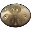 Meinl Sonic Energy HPSTL92 Stainless Steel C# Minör 9 Note Handpan (Vintage Gold)<br>Fotoğraf: 7/8