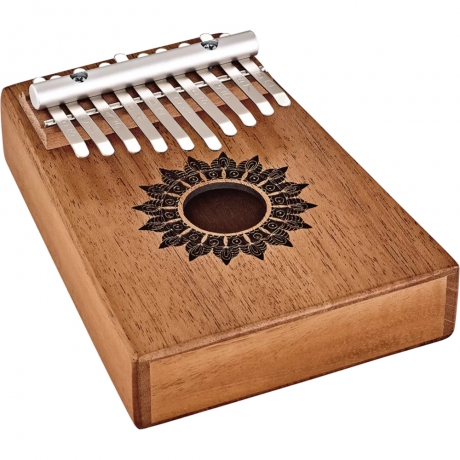 Meinl Sonic Energy KL1008H Sound Hole C Major 10 Note Kalimba (Mahogany)<br>Fotoğraf: 1/6