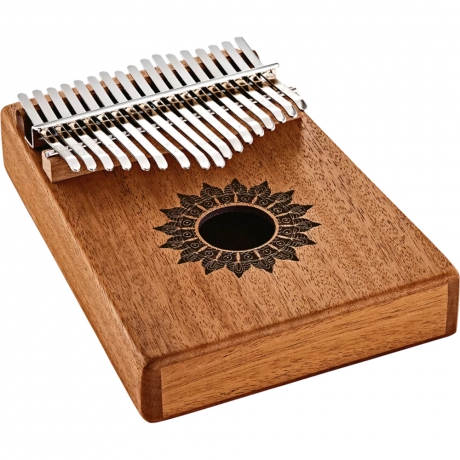 Meinl Sonic Energy KL1708H Sound Hole C Major 17 Note Kalimba (Mahogany Matte)<br>Fotoğraf: 1/6