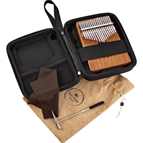 Meinl Sonic Energy KL1708H Sound Hole C Major 17 Note Kalimba (Mahogany Matte)<br>Fotoğraf: 4/6