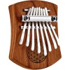 Meinl Sonic Energy KL802FOL Mini Solid Flower Of Life C Major 8 Note Kalimba (Red Zebrawood)<br>Fotoğraf: 4/5