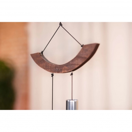 Meinl Sonic Energy MMC35S Ay Sembollü Meditation 35'' Kavisli Chime (Gümüş)<br>Fotoğraf: 5/7