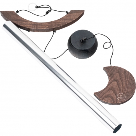 Meinl Sonic Energy MMC35S Ay Sembollü Meditation 35'' Kavisli Chime (Gümüş)<br>Fotoğraf: 2/7