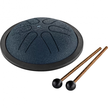 Meinl Sonic Energy MSTD2NB Mini Steel A-major 6'' Tongue Drum (Navy Blue)<br>Fotoğraf: 1/6