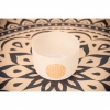 Meinl Sonic Energy PCSB10FOL Flower Of Life 10’’ Crystal Singing Bowl Om 128 Hz (White Frosted)<br>Fotoğraf: 2/3