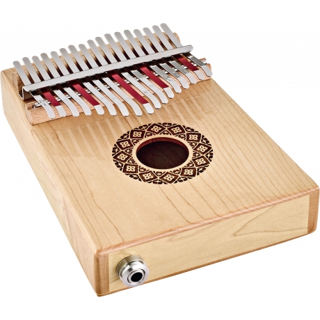 Meinl Sonic Energy PKL1709H 17 Nota/ Akçaağaç Soundhole Pickup Kalimba (Natural)<br>Fotoğraf: 1/5
