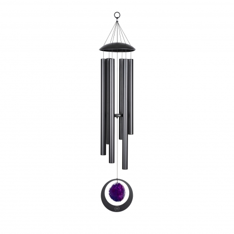 Meinl Sonic Energy Purple Agate Meditation Chime (50"/128 cm - 432 Hz/A Major - Siyah)<br>Fotoğraf: 1/5