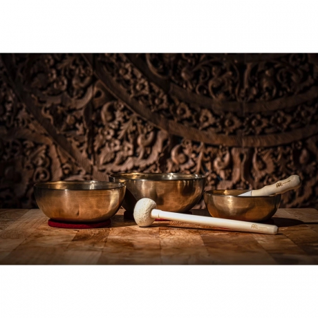 Meinl Sonic Energy SB-E-3100 Energy Therapy Singing Bowl Set 700/1000/1400G (3 Parça)<br>Fotoğraf: 6/7