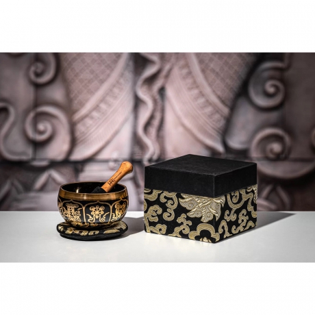 Meinl Sonic Energy SB-OR-300-BK Ornamental Series Singing Bowl 3.74'' (Siyah)<br>Fotoğraf: 3/7