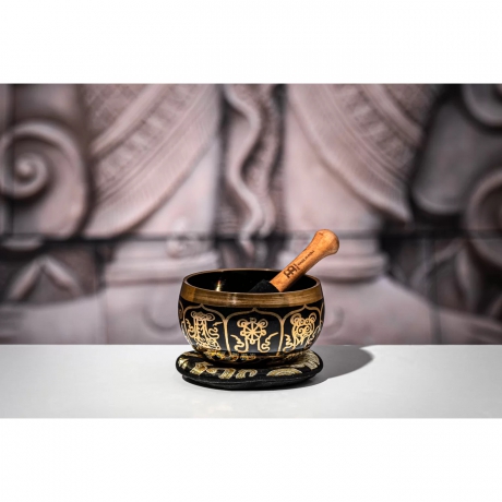 Meinl Sonic Energy SB-OR-300-BK Ornamental Series Singing Bowl 3.74'' (Siyah)<br>Fotoğraf: 2/7