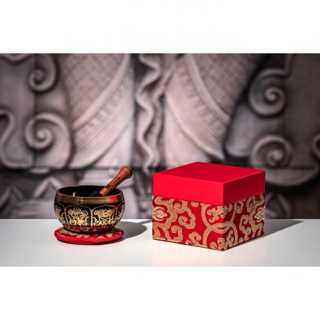 Meinl Sonic Energy SB-OR-300-R Ornamental Series Singing Bowl 3.74'' (Kırmızı)<br>Fotoğraf: 3/6