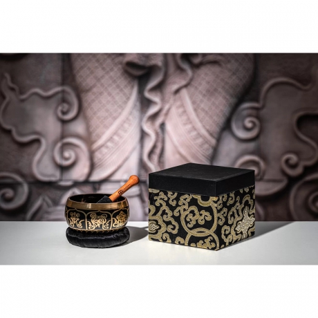 Meinl Sonic Energy SB-OR-400-BK Ornamental Series Singing Bowl 4.13'' (Siyah)<br>Fotoğraf: 3/6