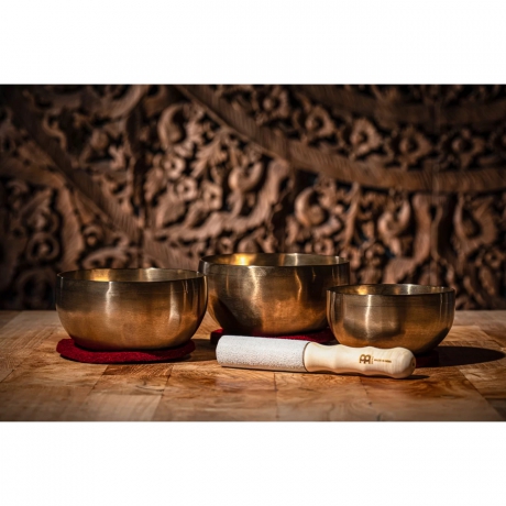 Meinl Sonic Energy SB-U-1950 Universal Singing Bowl Set 500/700/750G (3 Parça)<br>Fotoğraf: 6/8