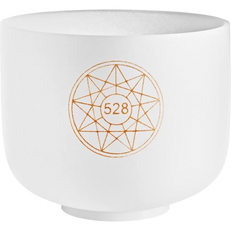 Meinl Sonic Energy SOLCSB8-528 Solfeggio 528 Hz / C5 Mi 528 Hz,8" Crystal Singing Bowl (Quartz)<br>Fotoğraf: 1/1