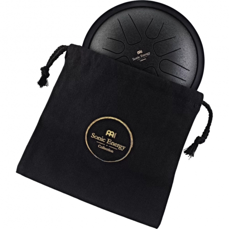 Meinl Sonic Energy SSTD1BK Small Steel F-minor 7" Tongue Drum (Siyah)<br>Fotoğraf: 3/6