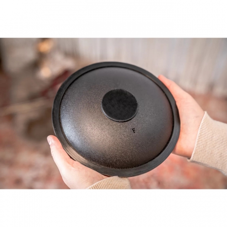 Meinl Sonic Energy SSTD1BK Small Steel F-minor 7" Tongue Drum (Siyah)<br>Fotoğraf: 5/6