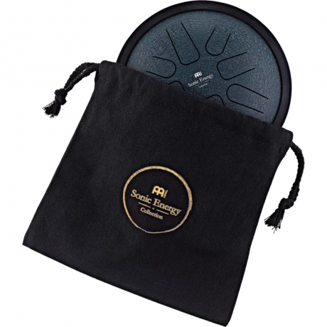 Meinl Sonic Energy SSTD2NB Small Steel G-minor 7" Tongue Drum (Navy Blue)<br>Fotoğraf: 3/6