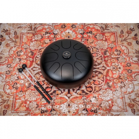Meinl Sonic Energy STD1BK Steel A-minor 12'' Tongue Drum (Siyah)<br>Fotoğraf: 3/5