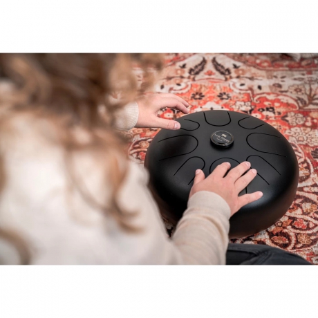 Meinl Sonic Energy STD2BK Steel A-akebono 12'' Tongue Drum (Siyah)<br>Fotoğraf: 5/5